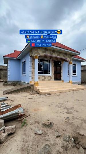 3 Bedrooms House for Sale in Kigamboni Cheka, Dar Es Salaam (700 sqm)