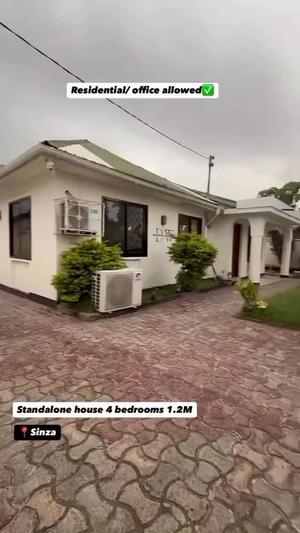 4 Bedrooms House/Apartment for Rent in Sinza, Dar Es Salaam