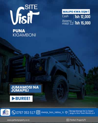 Viwanja vinauzwa Kigamboni, Dar Es Salaam