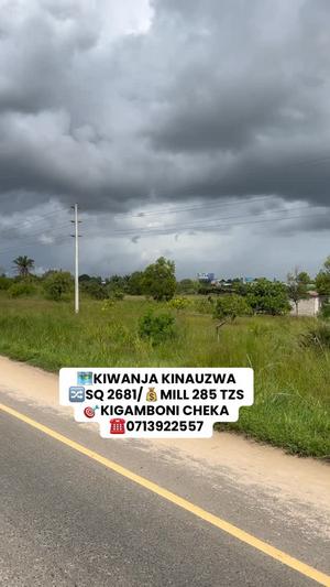 Plot for sale in Kigamboni Cheka, Dar Es Salaam sqm 2681