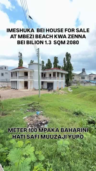 Kiwanja kinauzwa Mbezi Beach, Kwa Zena, Dar Es Salaam (2080 sqm)