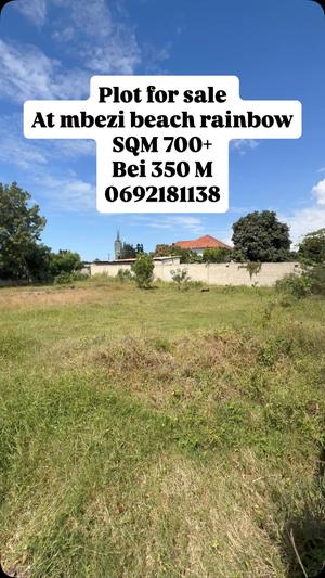 Plot for sale in Mbezi Beach, Dar Es Salaam sqm 700 Plot for sale in Mbezi Beach, Dar Es Salaam sqm 700