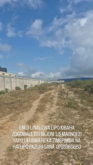 Residential Plot for Sale in Kibaha Zogowale, Pwani