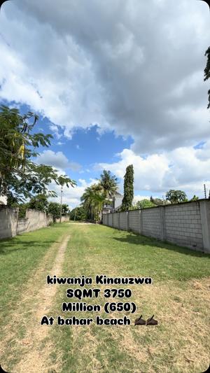 Plot for sale in Bahar Beach, Dar Es Salaam sqm 3750 Plot for sale in Bahar Beach, Dar Es Salaam sqm 3750