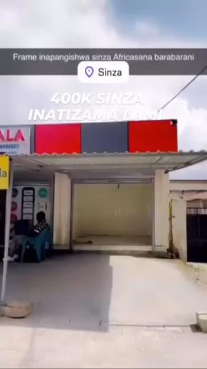Frame ya Biashara inapangishwa Sinza, Dar Es Salaam