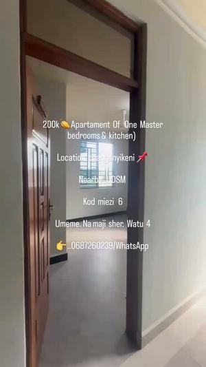 Apartment ya chumba kimoja inapangishwa Changanyikeni, Dar Es Salaam Apartment ya chumba kimoja inapangishwa Changanyikeni, Dar Es Salaam