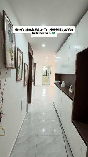 Apartment ya vyumba vitatu inauzwa Mikocheni, Dar Es Salaam (130 sqm) Apartment ya vyumba vitatu inauzwa Mikocheni, Dar Es Salaam (130 sqm)