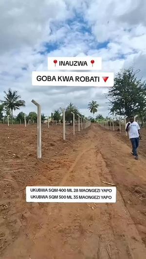 Viwanja vinauzwa Goba Kwa Robati, Dar Es Salaam
