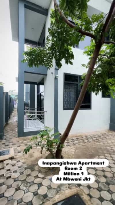 Nyumba/Apartment ya vyumba viwili inapangishwa Mbweni, Dar Es Salaam