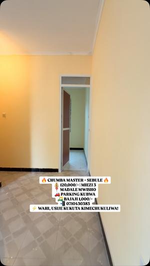 1 Bedroom House for Rent in Madale Mwisho, Dar Es Salaam