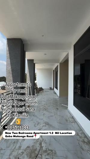 Apartment inapangishwa Goba Makongo Road, Dar Es Salaam Apartment inapangishwa Goba Makongo Road, Dar Es Salaam