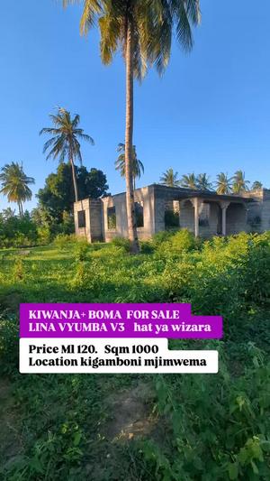 Kiwanja kinauzwa Kigamboni, Dar Es Salaam sqm 1000