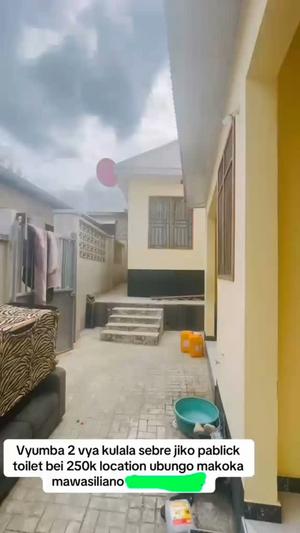 Nyumba/Apartment ya vyumba viwili inapangishwa Ubungo Makoka, Dar Es Salaam Nyumba/Apartment ya vyumba viwili inapangishwa Ubungo Makoka, Dar Es Salaam