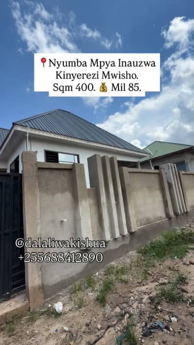 Nyumba ya vyumba vitatu inauzwa Kinyerezi, Dar Es Salaam