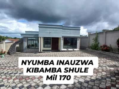 Nyumba ya vyumba vitatu inauzwa Kibamba Hondogo, Dar Es Salaam (550 sqm)