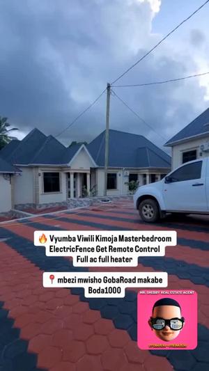 2 Bedrooms House for Rent in Mbezi Mwisho Goba Road Makabe, Dar Es Salaam