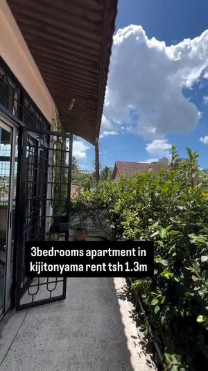 Nyumba/Apartment ya vyumba vitatu inapangishwa Kijitonyama, Dar Es Salaam