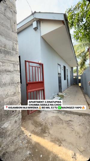 Nyumba/Apartment ya chumba kimoja inauzwa Kigamboni Mji Mwema, Dar Es Salaam Nyumba/Apartment ya chumba kimoja inauzwa Kigamboni Mji Mwema, Dar Es Salaam