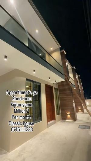 Apartment ya vyumba viwili inapangishwa Kijitonyama, Dar Es Salaam Apartment ya vyumba viwili inapangishwa Kijitonyama, Dar Es Salaam
