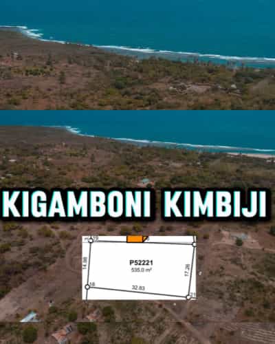 Kiwanja kinauzwa Kigamboni Kimbiji Beach, Dar Es Salaam (535 sqm)
