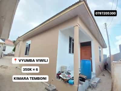 Nyumba ya vyumba viwili inapangishwa Kimara, Dar Es Salaam