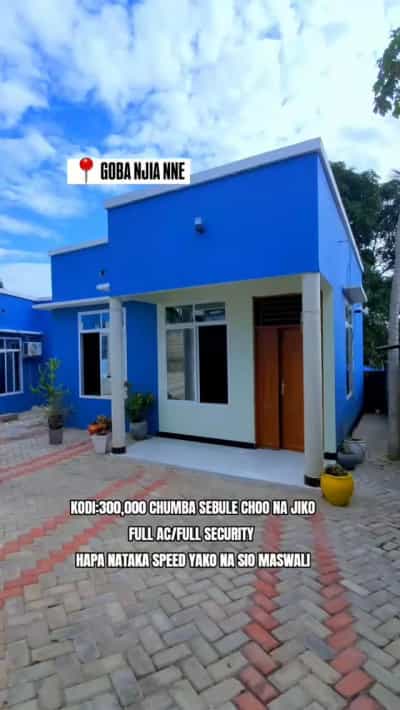 Apartment ya chumba kimoja inapangishwa Mbezi, Dar Es Salaam