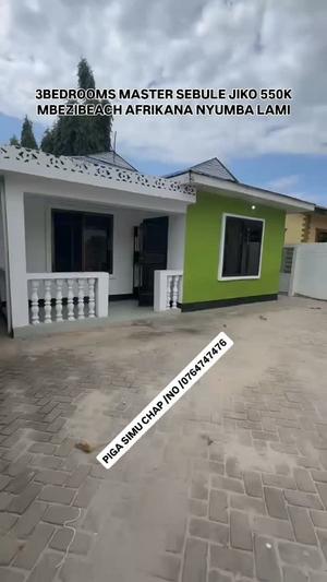 Nyumba ya vyumba vitatu inapangishwa Mbezi Beach Africana, Dar Es Salaam Nyumba ya vyumba vitatu inapangishwa Mbezi Beach Africana, Dar Es Salaam