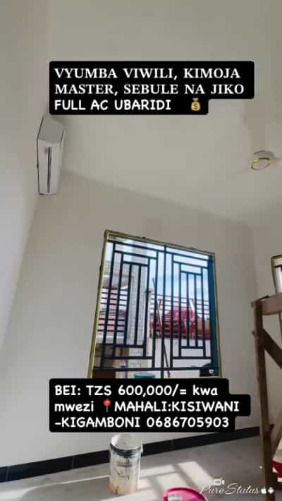 2 Bedrooms House for Rent in Kisiwani - Kigamboni, Dar Es Salaam