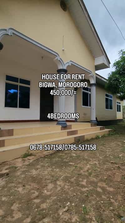 Nyumba ya vyumba vinne inapangishwa Bigwa, Morogoro