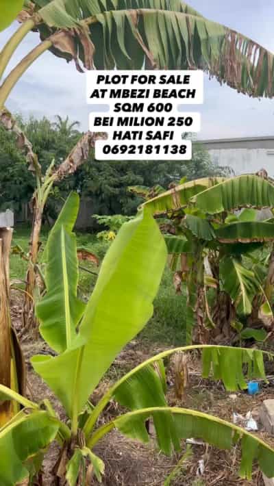 Residential Plot for Sale in Mbezi Beach Kilongawima, Dar Es Salaam (600 sqm)