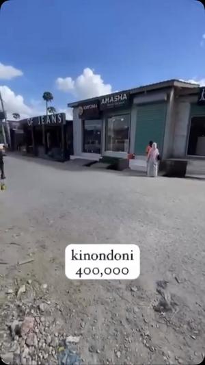 Duka linapangishwa Mwenge, Dar Es Salaam