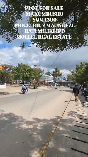 Plot for sale in Makumbusho, Dar Es Salaam sqm 1300