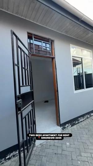 Nyumba/Apartment ya vyumba viwili inapangishwa Kinondoni, Dar Es Salaam