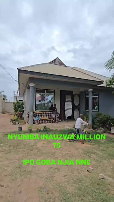 Nyumba ya vyumba vitatu inauzwa Goba Njia Nne Tegeta A, Dar Es Salaam (500 sqm)