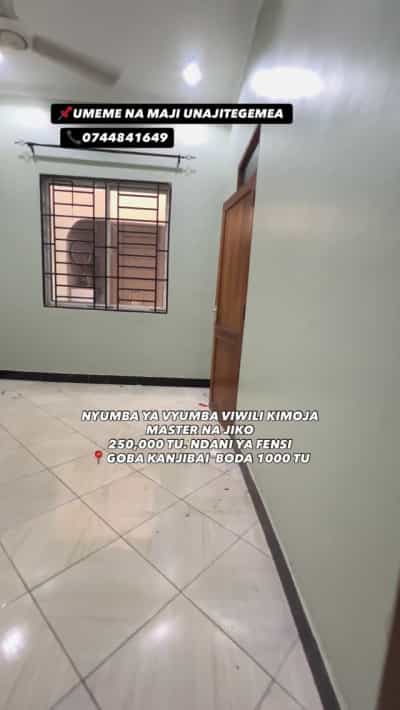 Nyumba ya vyumba viwili inapangishwa GOBA BARABARA YA MADALE KANJIBAI, Dar Es Salaam Nyumba ya vyumba viwili inapangishwa GOBA BARABARA YA MADALE KANJIBAI, Dar Es Salaam