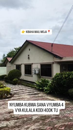 Nyumba ya vyumba vinne inapangishwa Kibaha Maili Moja, Pwani