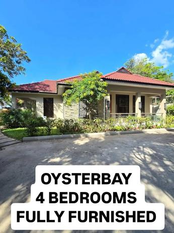 Nyumba (Furnished) ya vyumba vinne inapangishwa Oysterbay, Dar Es Salaam