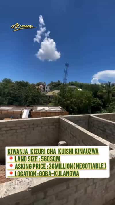 Kiwanja kinauzwa Goba-Kulangwa, Dar Es Salaam (560 sqm)
