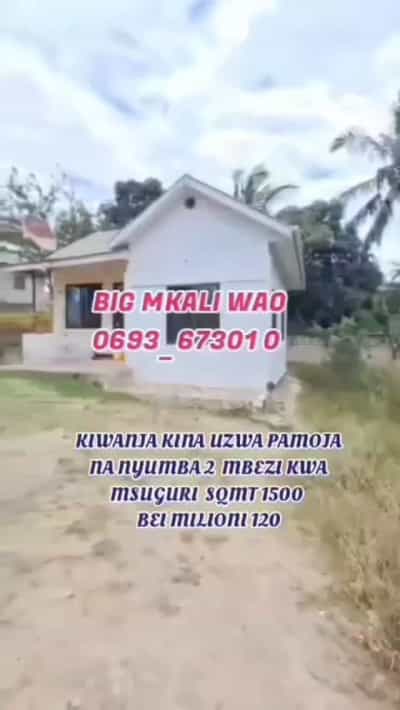 3 Bedrooms House for Sale in Mbezi kwa Msuguri, Dar Es Salaam (1500 sqm)