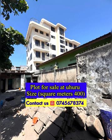 Plot for sale in Uhuru, Dodoma sqm 400