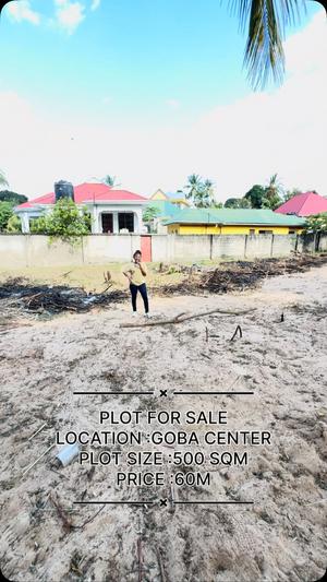 Kiwanja kinauzwa Goba, Dar Es Salaam sqm 500