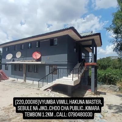 Nyumba ya vyumba viwili inapangishwa Kimara Temboni, Dar Es Salaam