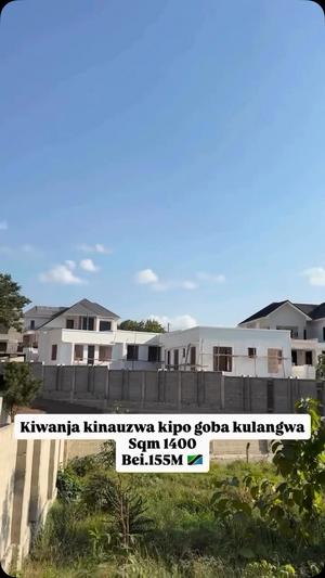 Kiwanja kinauzwa Goba Kulangwa, Dar Es Salaam (1400 sqm)