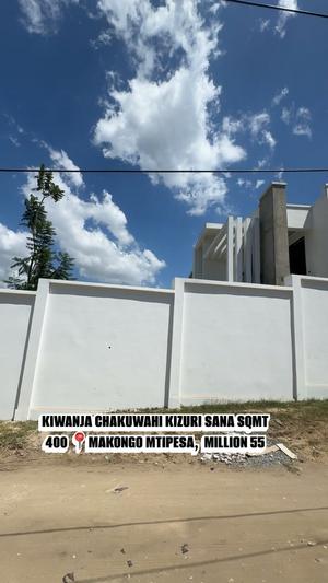 Kiwanja kinauzwa Makongo Mtipesa, Dar Es Salaam (400 sqm) Kiwanja kinauzwa Makongo Mtipesa, Dar Es Salaam (400 sqm)