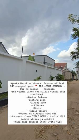 4 Bedrooms House for Sale in Goba Centar, Dar Es Salaam (800 sqm)