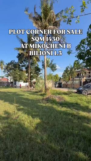 Kiwanja kinauzwa Mikocheni B, Dar Es Salaam sqm 1430 Kiwanja kinauzwa Mikocheni B, Dar Es Salaam sqm 1430
