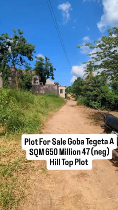 Kiwanja kinauzwa Goba Tegeta A, Dar Es Salaam (650 sqm) Kiwanja kinauzwa Goba Tegeta A, Dar Es Salaam (650 sqm)