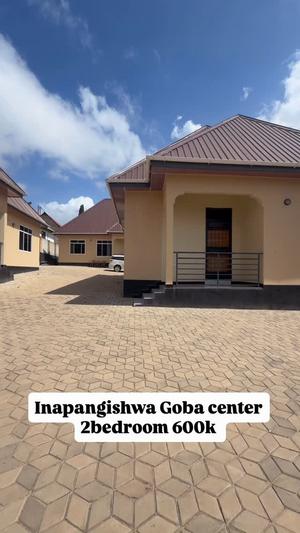 Nyumba ya vyumba viwili inapangishwa Goba Center, Dar Es Salaam Nyumba ya vyumba viwili inapangishwa Goba Center, Dar Es Salaam