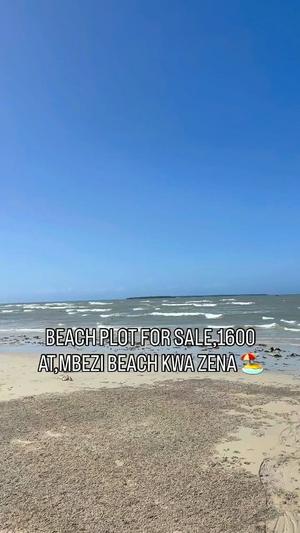 Residential Plot for Sale in Mbezi Beach Kwa Zenna Chapili, Dar Es Salaam (1600 sqm)