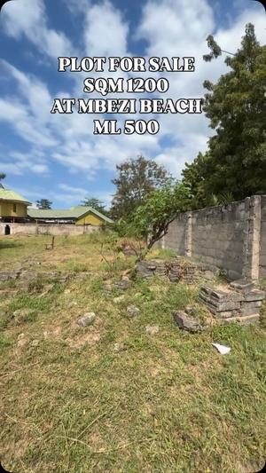 Plot for sale in Mbezi Beach, Dar Es Salaam sqm 1200 Plot for sale in Mbezi Beach, Dar Es Salaam sqm 1200